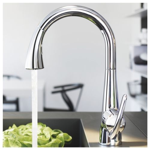 Смесители для кухни grohe фото