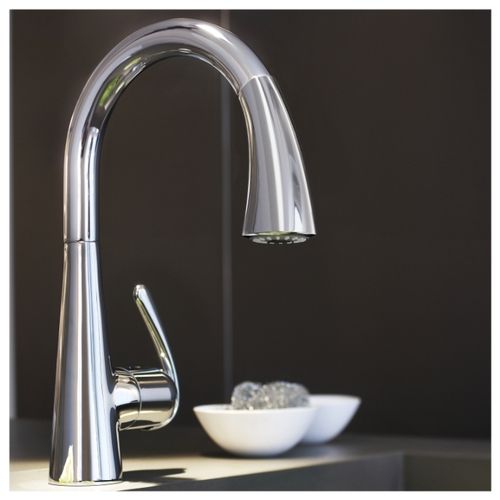 Смесители для кухни grohe фото